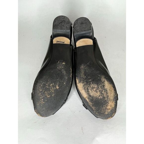 Stuart Weitzman Black Flats with Buckle Detail - Picture 11 of 12